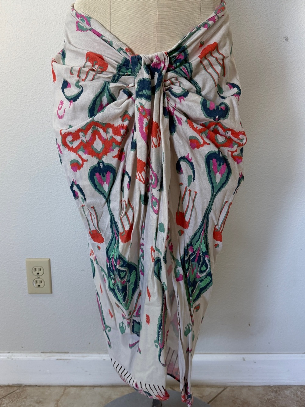 zara wrap skirt